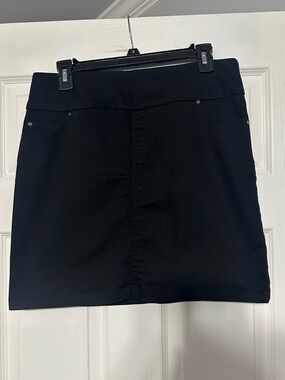 S.C. & Co Stretch Mini Skort with Pull-On Waist